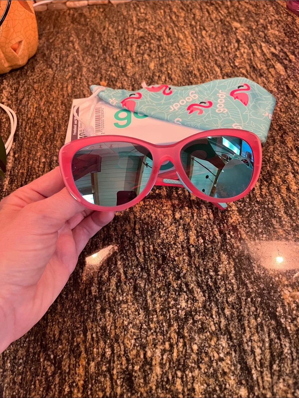 Nib Goodr glam g flamingo couture
